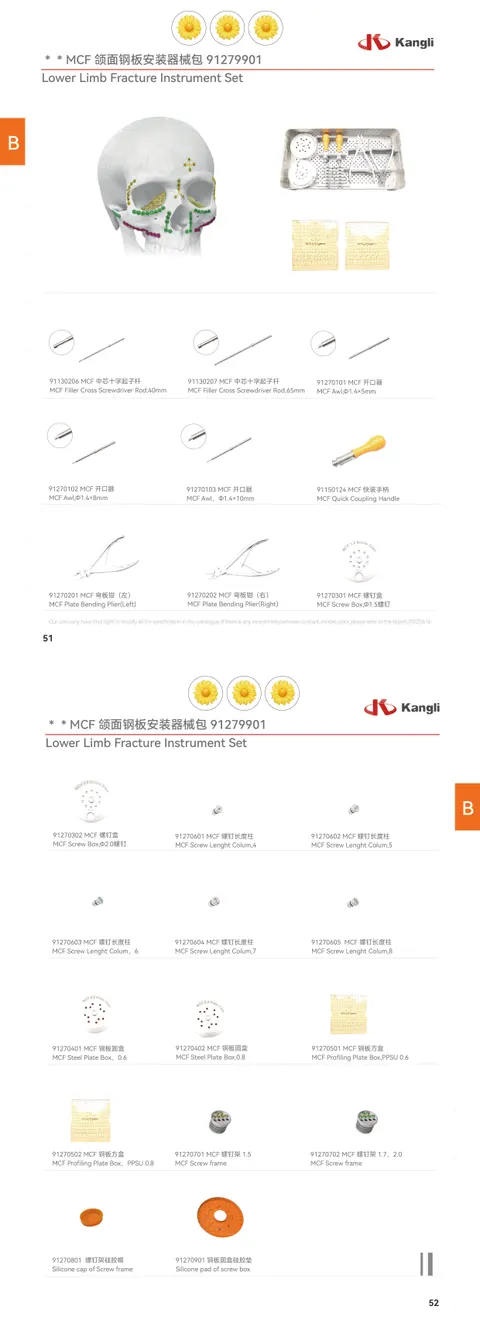 MCF Instrument Set