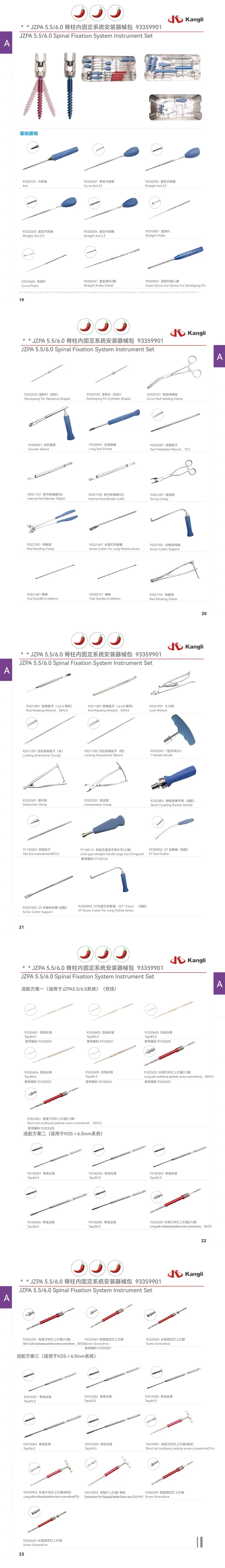 DTL Instrument Set