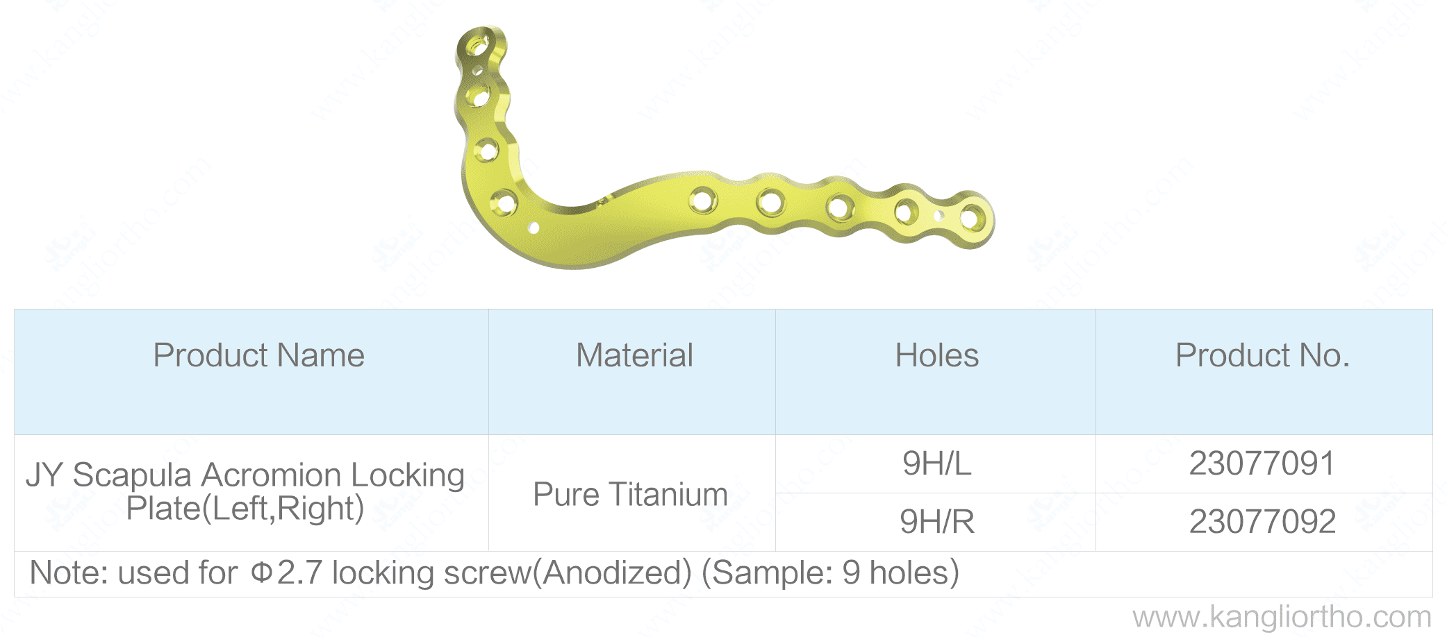 jy-scapula-acromion-locking-plate-specifications