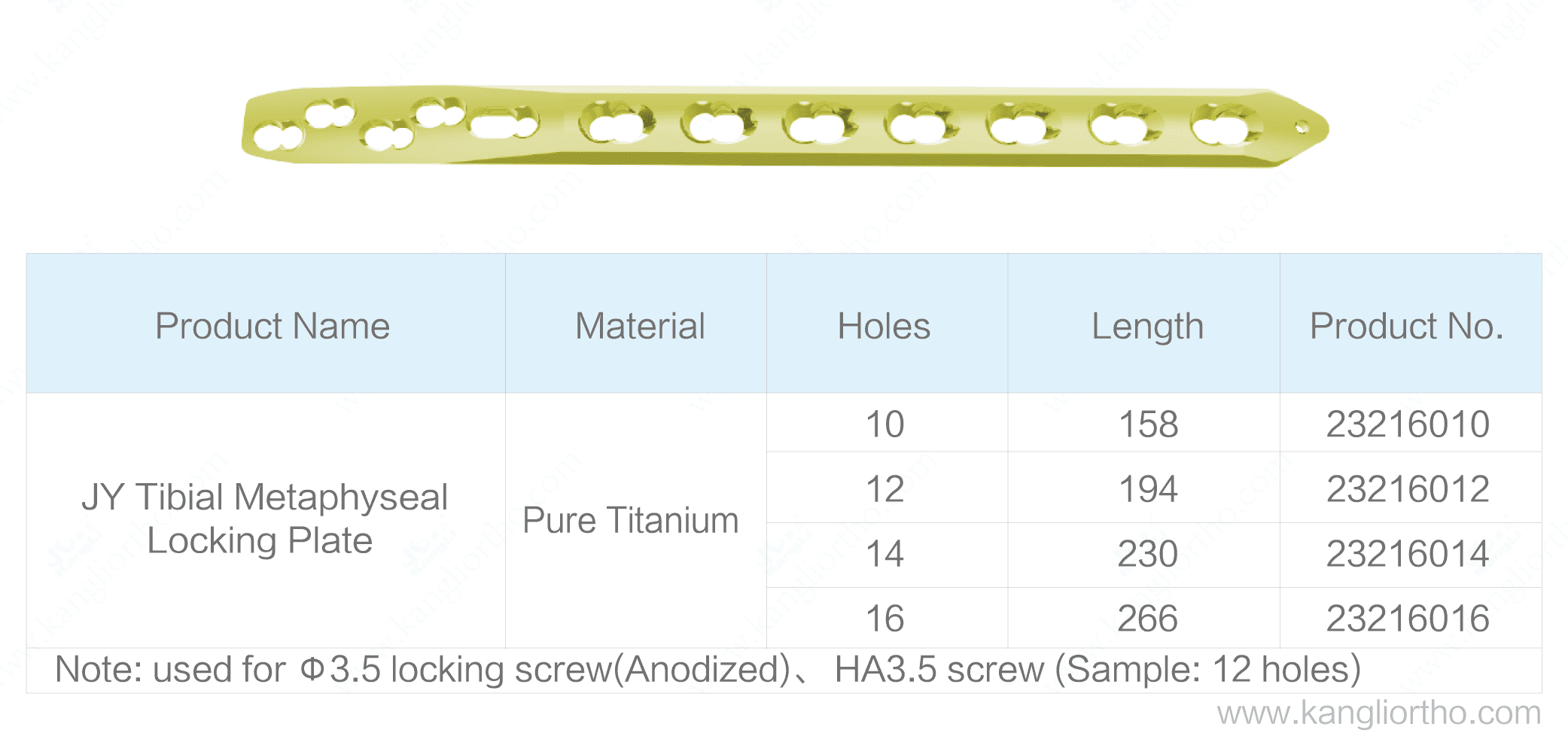 jy-tibial-metaphyseal-locking-plate-specifications