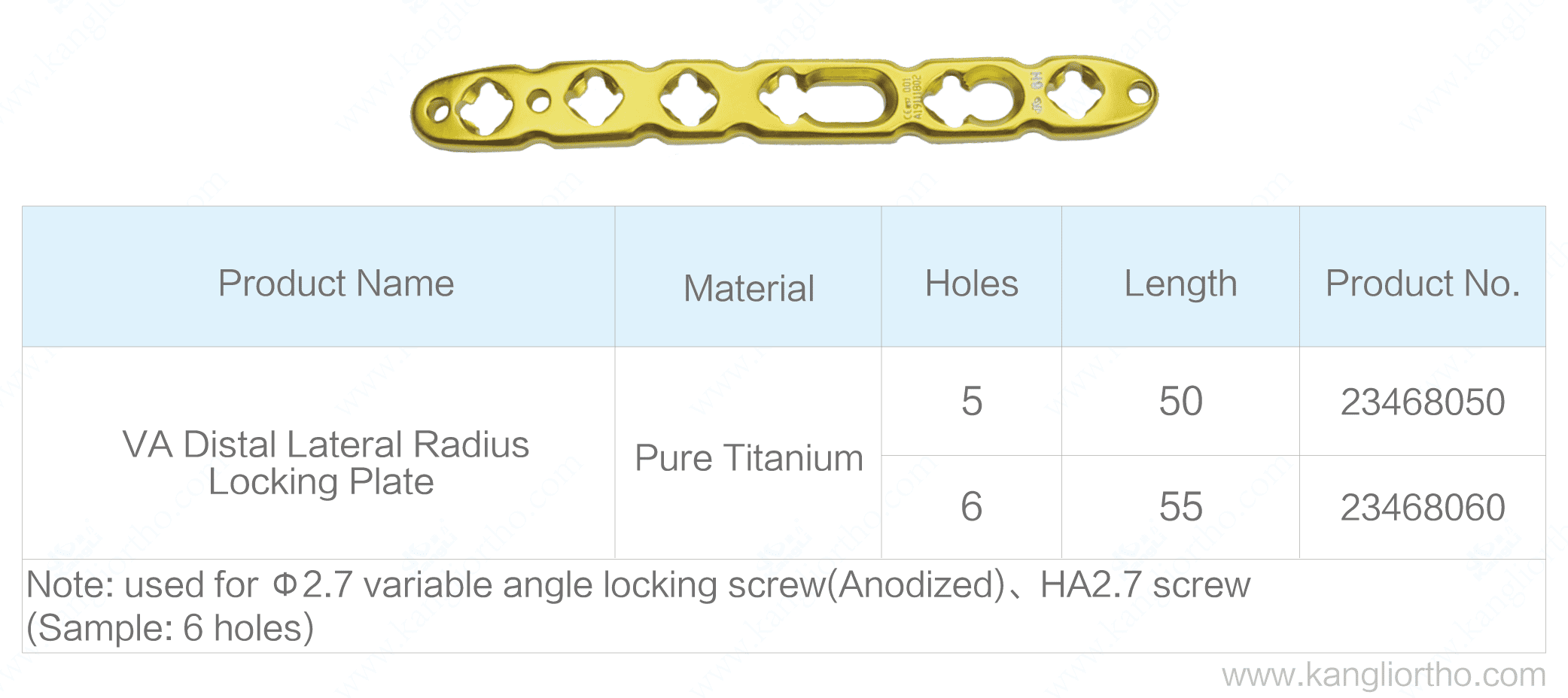 va-distal-lateral-radius-locking-plate-specifications