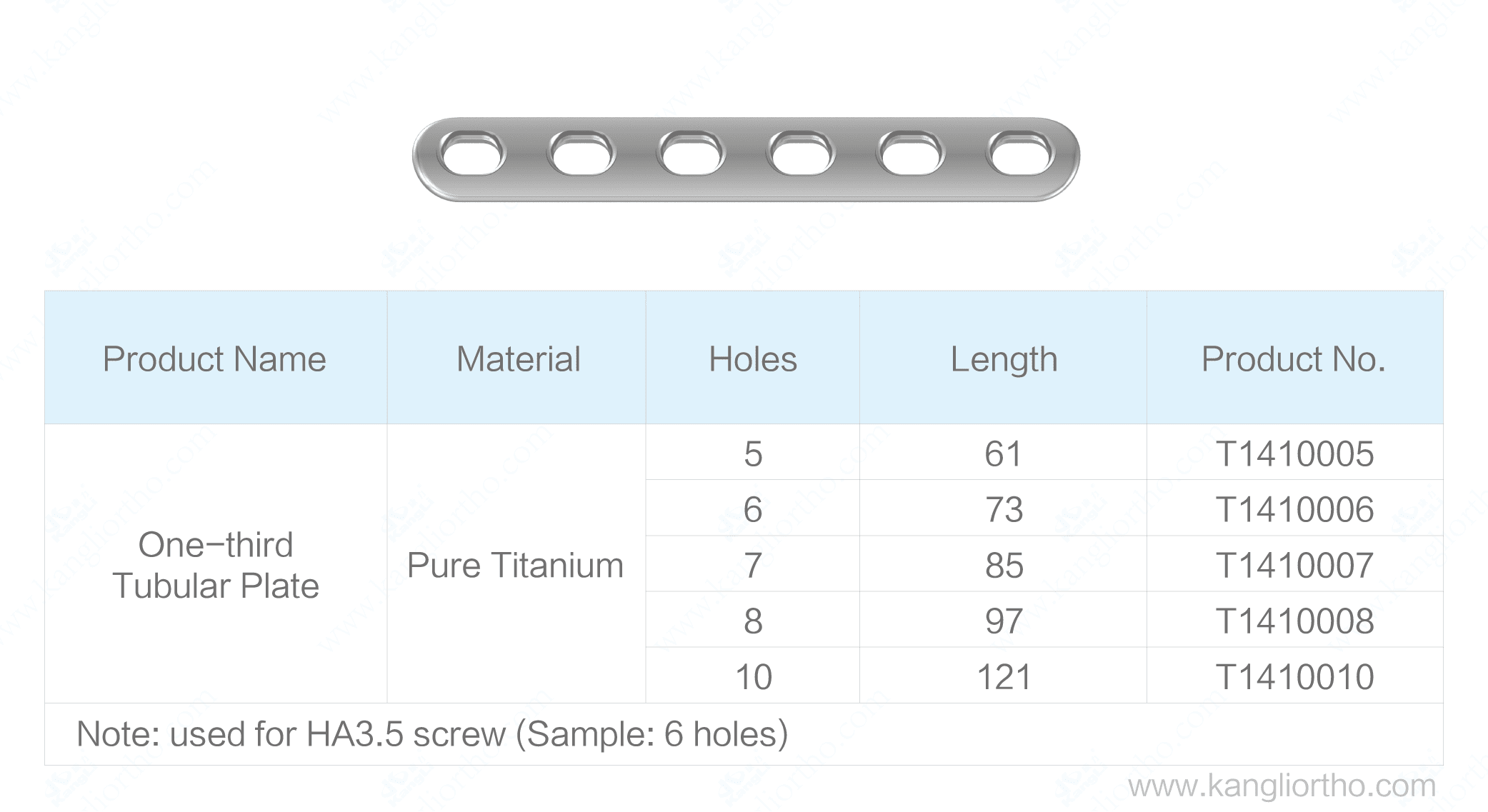 one-third-tubular-plate-specifications