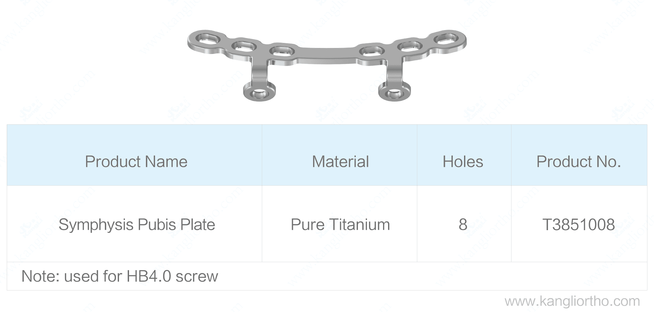 symphysis-pubis-plate-specifications