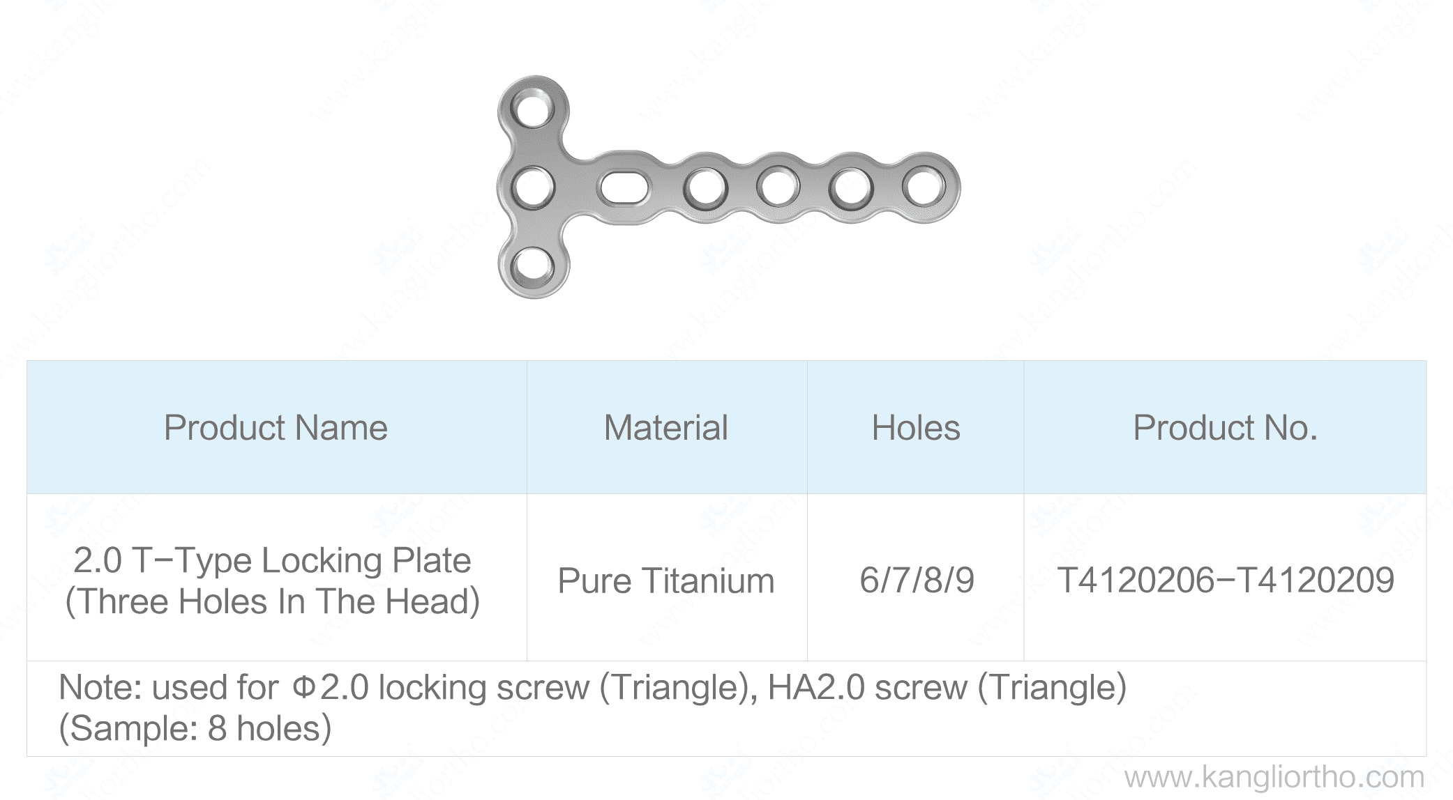 2-0-t-type-locking-plate-three-holes-in-the-head-specifications