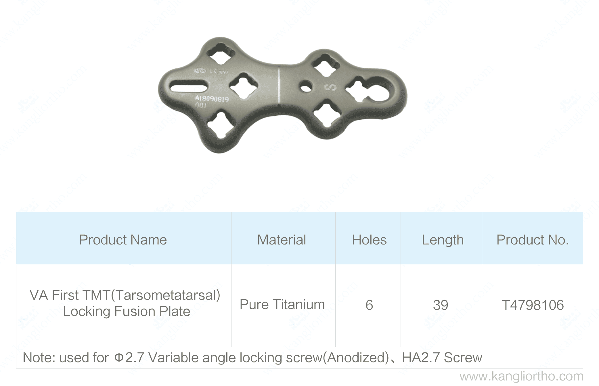 va-first-tmt-tarsometatarsal-locking-fusion-plate-specifications