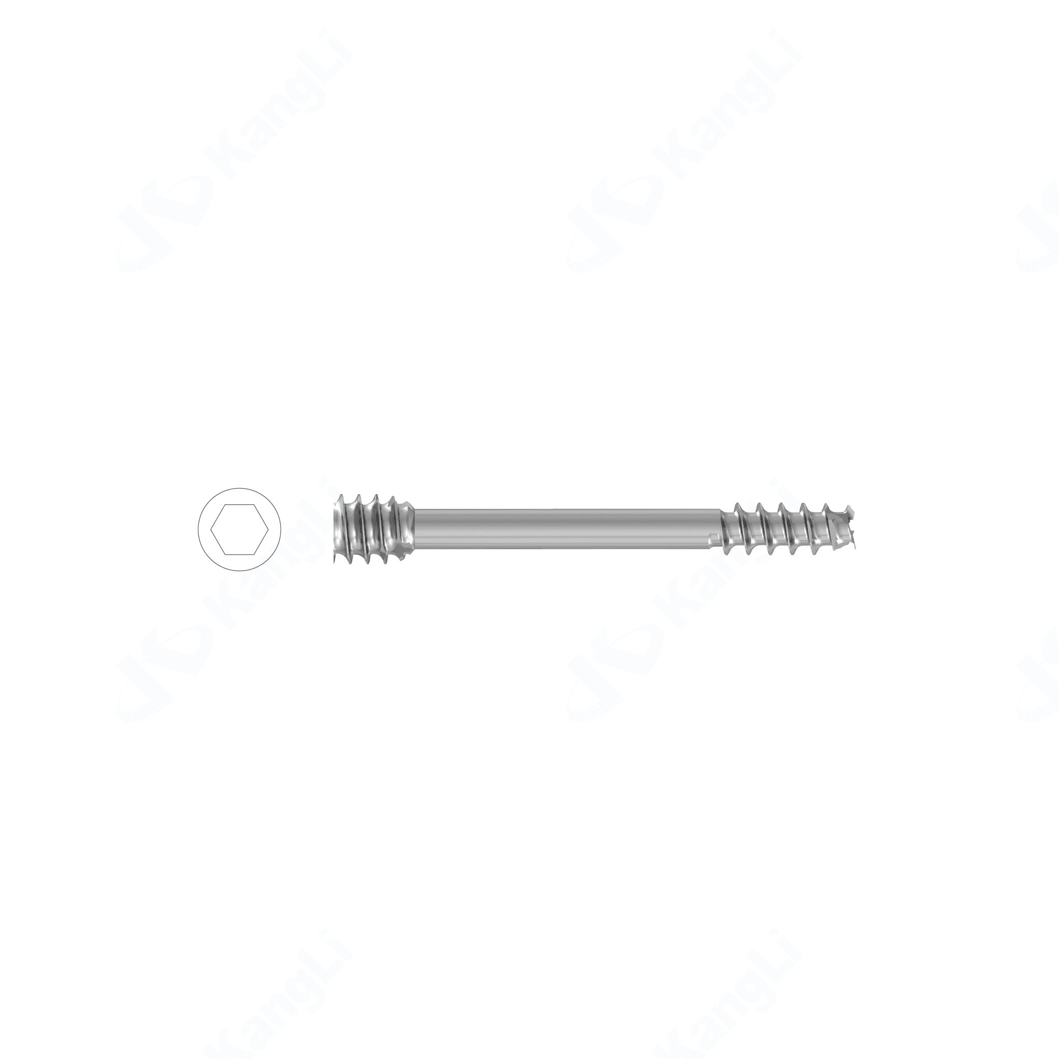 Φ3.0 Counter Sink Cannulated Compression Screw