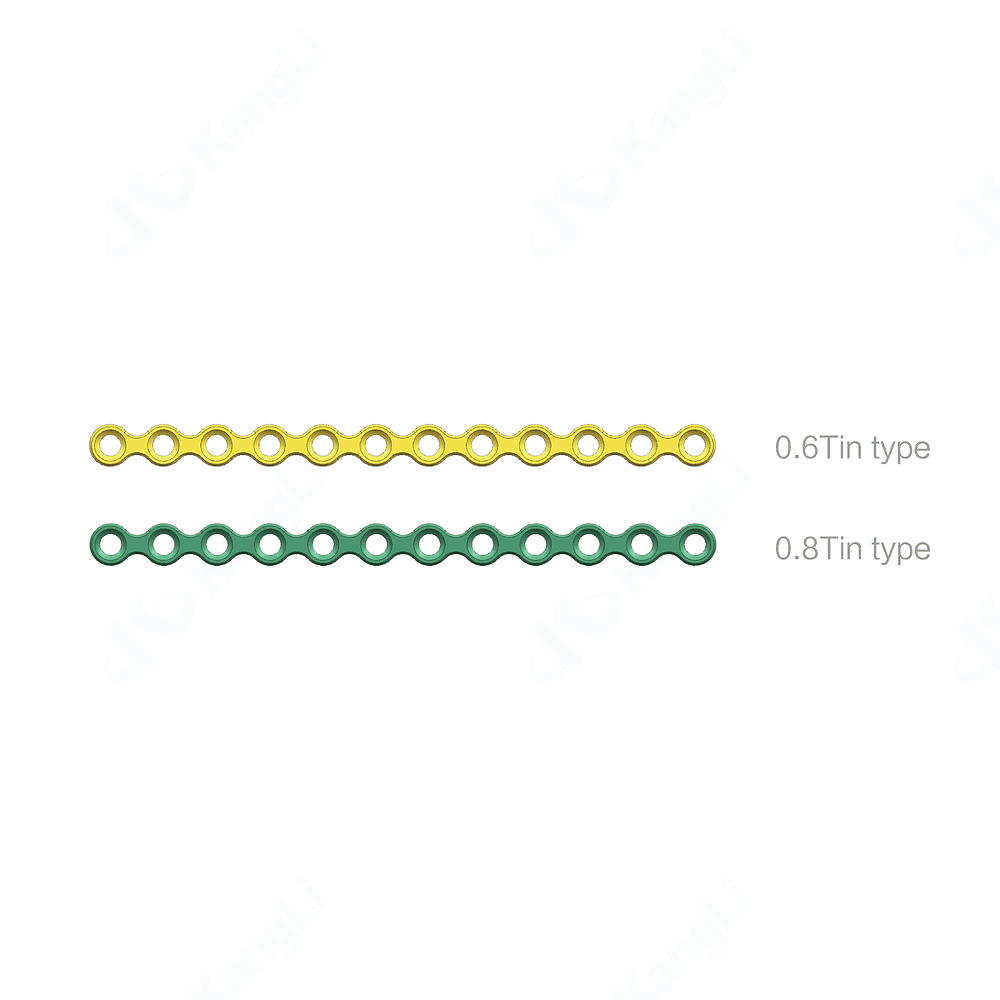 MCF Straight Plate 12 Hole 0.8mm